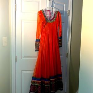 Indain u can wear as a long dress as well if u want to some unique style